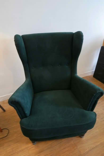 Photo of free IIKEA Armchair/footstool Almost New (Deptford SE8) #2