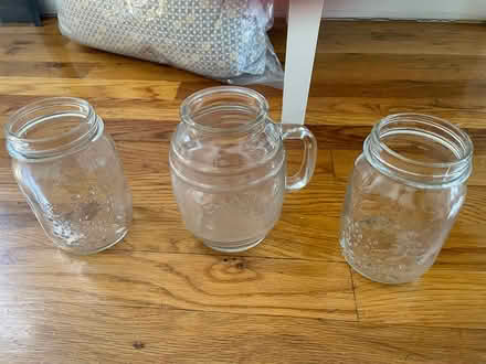 Photo of free Mason jars no lids (Mount Vernon) #1