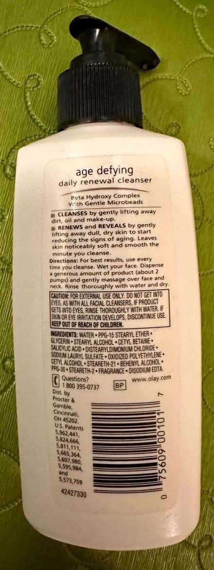 Photo of free Olay Age Defying Daily Cleanser (West San Jose 95128) #2