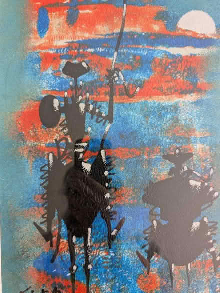 Photo of free Framed Don Quixote painting (El Cerrito) #2