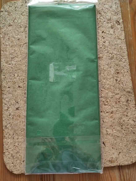 Photo of free Packet of dark green tissue paper, unopened, (Henleaze Ward BS9) #2
