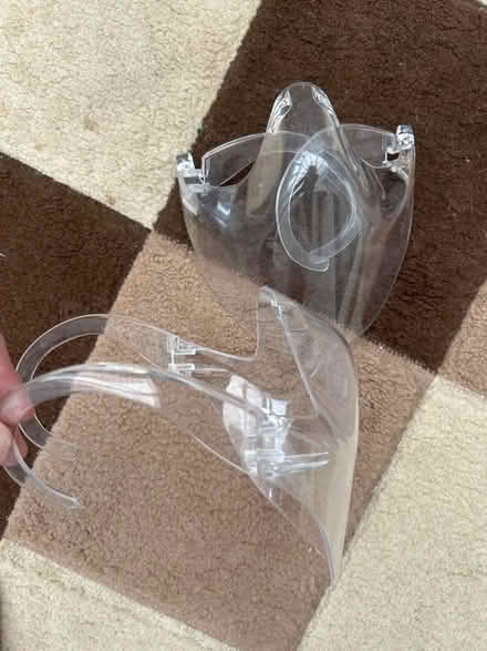Photo of free 2 plastic face masks (Peachcroft OX14) #2