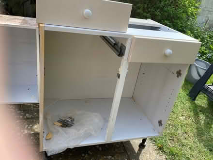 Photo of free Shaker kitchen cupboards 800 and 600 (Golden Triangle NR2) #1