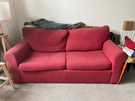 Photo of free Red sofa bed (SE19) #1