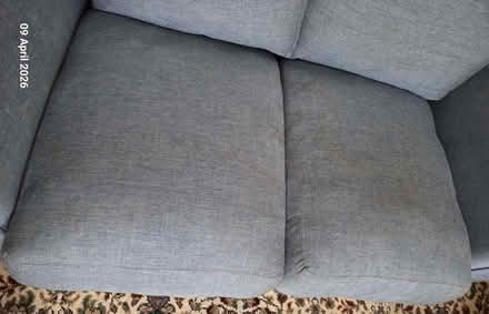 Photo of free Small Blue Sofa (Clevedon BS21) #4
