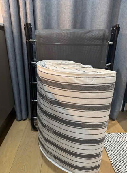 Photo of free Single folding bed with mattress (Wembley) #1