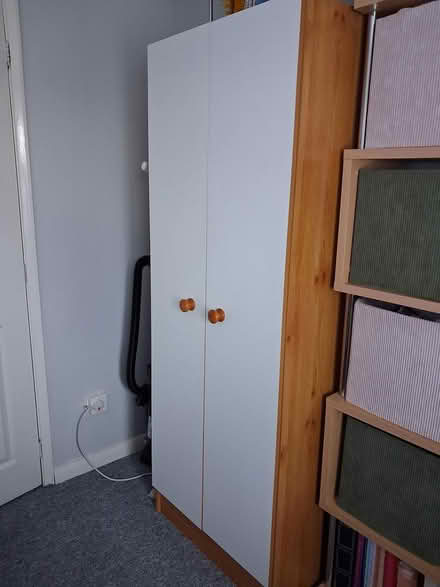 Photo of free Small Double Wardrobe (flat packed) (Chesterfield S40) #1
