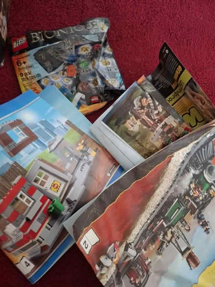 Photo of free 4 boxes of used Lego + bionic bag (ME20) #4