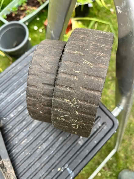 Photo of free Small and large spare mower wheels (CM12) #1