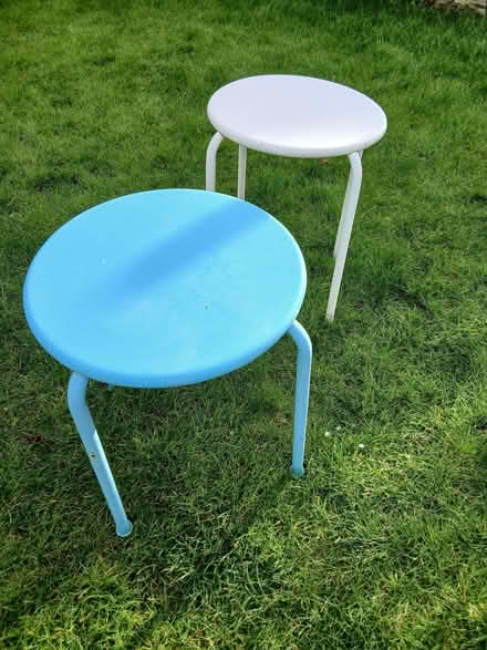Photo of free Two IKEA metal stools. (Bear Flat BA2) #1