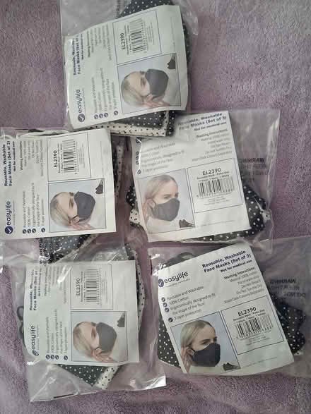 Photo of free 5 packs of cloth face masks (Styvechale, Coventry) #1