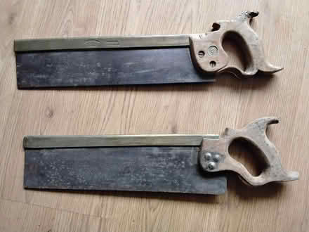 Photo of free 2 x vintage saws with brass fittings (Bryn Gates WN2) #4