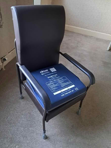 Photo of free Orthopaedic chair with cushion (Dublin 6) #1