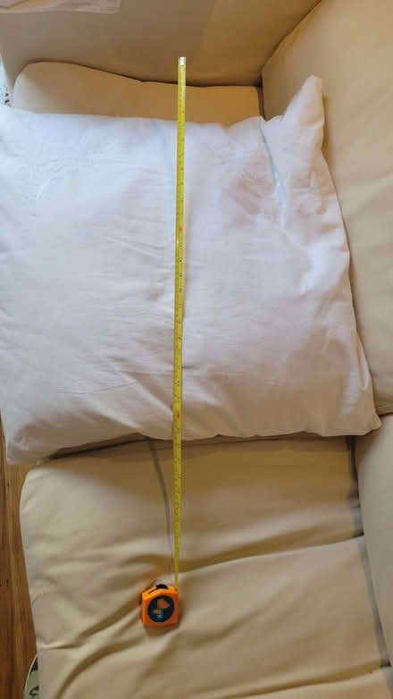 Photo of free Lovely soft cushion ~70cm x 70cm (Northcote Road SW11) #1