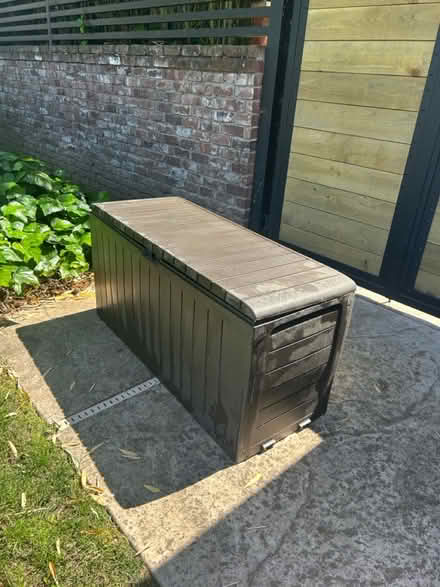 Photo of free Outdoor storage box (Land Park) #3