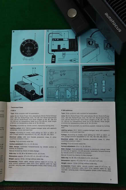 Photo of free Rollei slide projector & manual (Salthill & Monkstown DART) #3