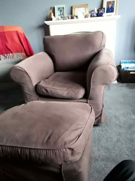 Photo of free Settee, chair and foot rest (Stanway CO3) #4