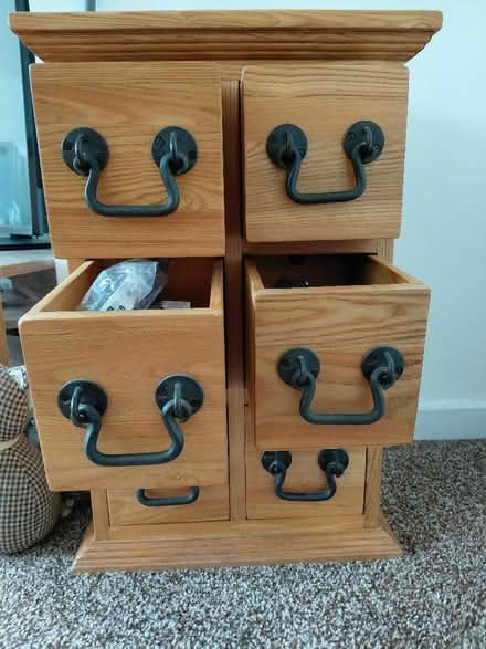 Photo of free TV stand, side tables, small storage cabinet. (Kirkby L32) #4