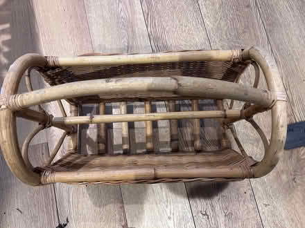 Photo of free Wicker magazine and paper holder (Cork city Centre) #2