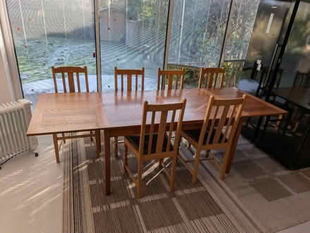Photo of free Extendable dining table + 5 Chairs (Lindfield) #2