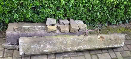 Photo of free One stone gate post and lintel (Blackburn West BB2) #1