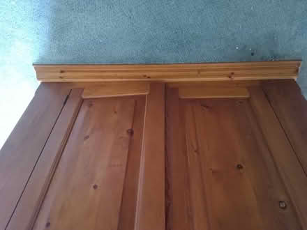 Photo of free Pine wardrobe with drawer (DN11 Harworth) #2