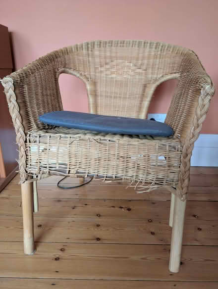 Photo of free Wicker Bucket Chairs (Purley CR2) #3