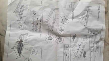 Photo of free Black and white leather bed (Langley SL3) #3