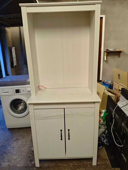 Photo of free Tall IKEA unit - white (Upper Cwmbran NP44) #3