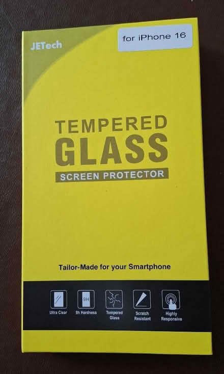 Photo of free Two iPhone 16 Tempered Glass Screen Protectors (TN23) #1