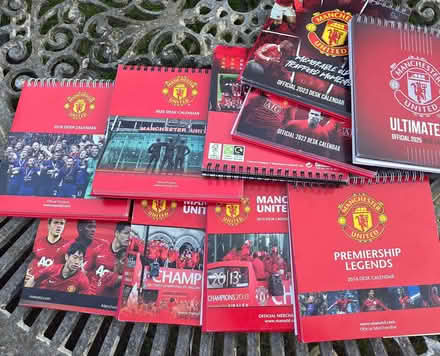 Photo of free Around 10 desktop Manchester United calendars (Whittlebury NN12) #1