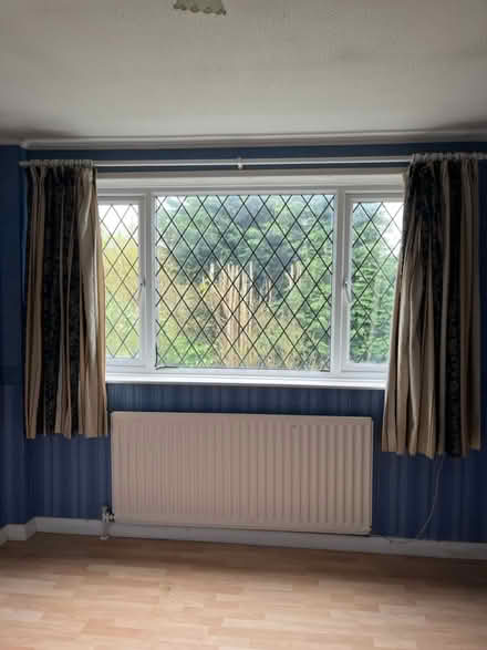 Photo of free Striped curtains (OL2 5DR) #2
