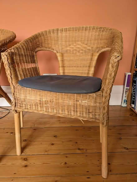 Photo of free Wicker Bucket Chairs (Purley CR2) #1