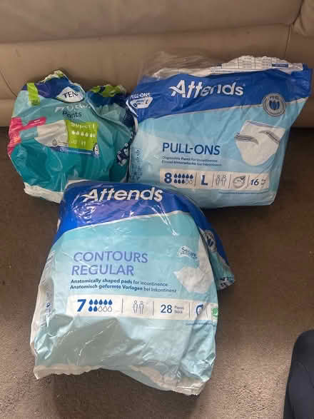 Photo of free Pull ons and pads adults (Oakley MK43) #1