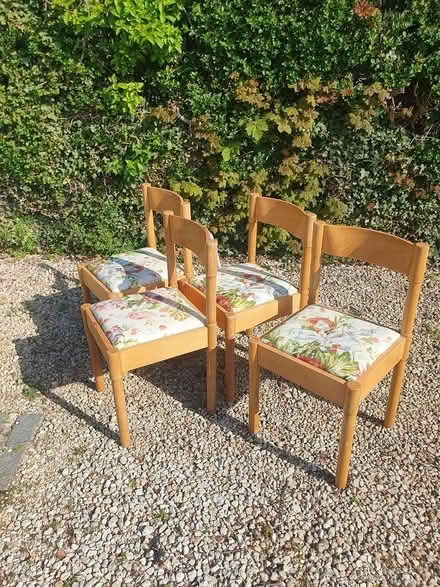 Photo of free 4 x wooden chairs (HP17 Haddenham) #1