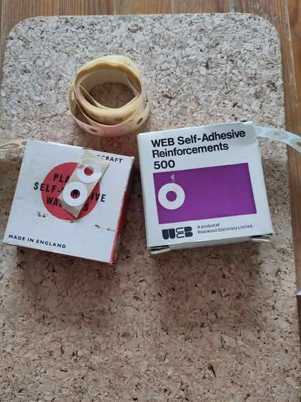 Photo of free 3 lots of part used reinforcements for paper (Henleaze Ward BS9) #4