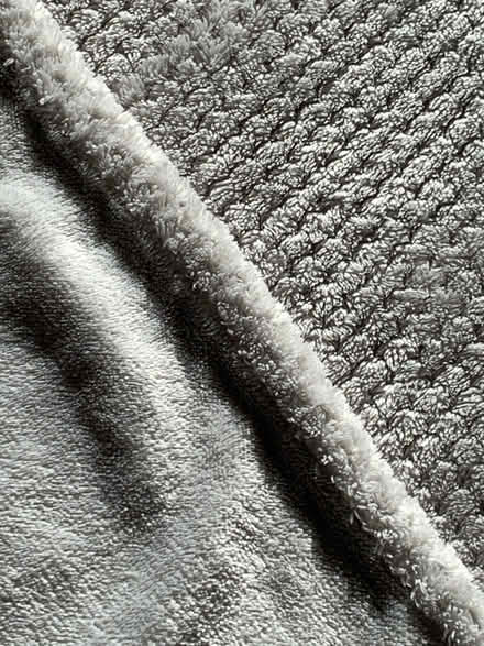 Photo of free Dove grey fleecy double bedding set (City Centre NR3) #3