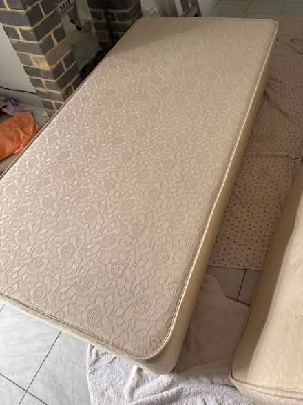 Photo of free Single bed & Mattress (Cheam SM2) #2