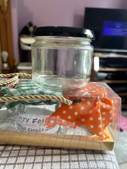 Photo of free Empty glass jars, one in a set of 3 and one extra (Monks Hill CR2) #2