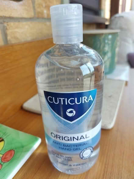 Photo of free Anti bacterial hand gel (Bancroft MK13) #1