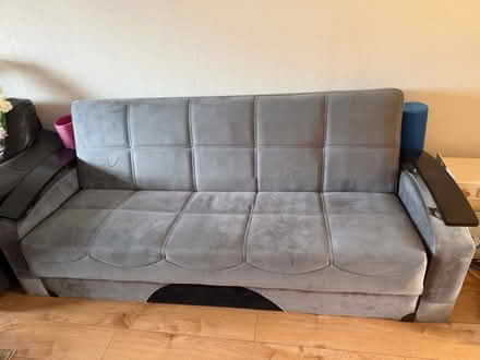 Photo of free gray Sofa (Waltham cross EN8) #1
