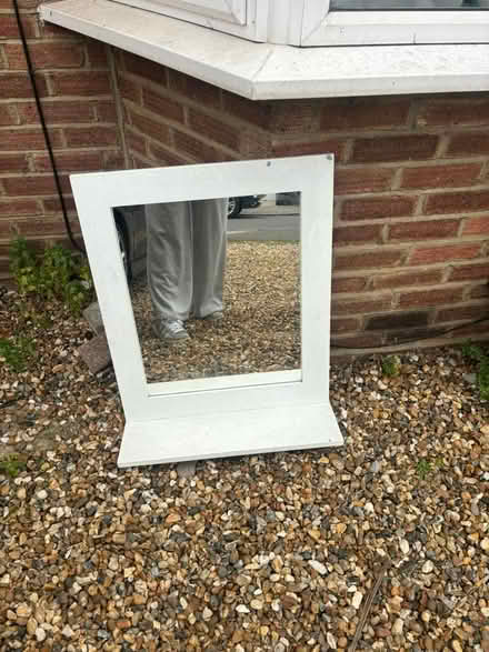Photo of free large desk mirror with shelf (Hanworth TW13) #2