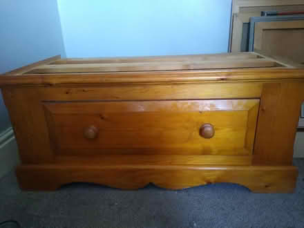 Photo of free Pine wardrobe with drawer (DN11 Harworth) #3