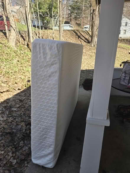 Photo of free Mattress and frame CURB ALERT (North Adams, MA) #2