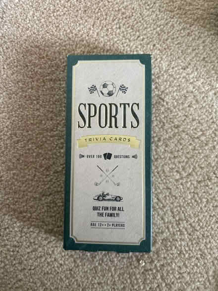 Photo of free Trivia cards (KT3 new malden) #1