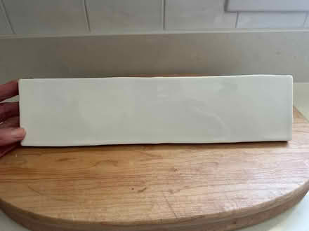 Photo of free 54 Nanda white tiles 12”x3” (new) (Pick up near Kingston, NY) #2