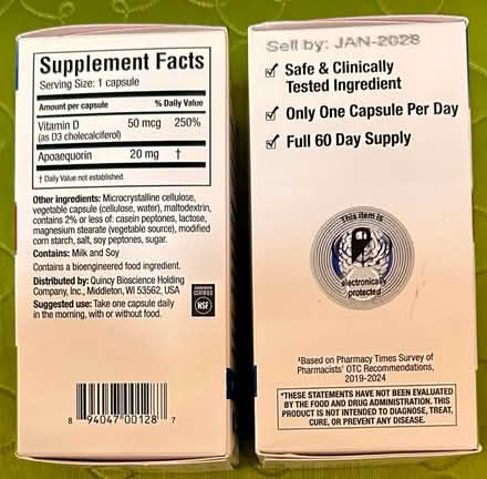 Photo of free New Prevagen Supplement (West San Jose 95128) #2