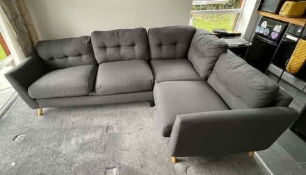 Photo of free Corner Sofa (damaged) (Glenfield LE3) #1
