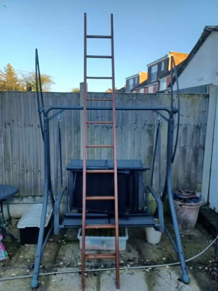Photo of free Wooden ladder 2.95m long (Epping CM16) #1
