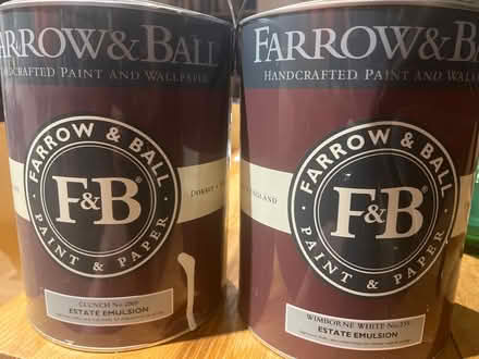 Photo of free Farrow & Ball emulsion paint (Upper Wolvercote OX2) #1